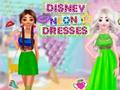 Spel Disney Neon klänningar  på nätet