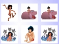 Spel Mowgli Minneskort Match  på nätet