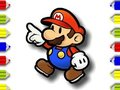 Spel Tillbaka till skolan Mario Coloring  på nätet