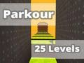 Spel Parkour 25 nivåer  på nätet