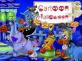 Spel Tecknad Halloween bildpussel  på nätet