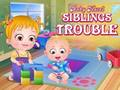 Spel Baby Hazel: Syskonproblem  på nätet