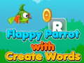 Spel Flappy papegoja med skapa ord  på nätet