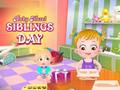 Spel Baby Hazel: Syskonens dag  på nätet