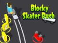 Spel Blocky skater rusning på nätet
