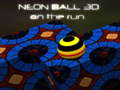 Spel Neon Ball 3d på flykt  på nätet