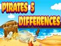 Spel Pirates 5 skillnader  på nätet