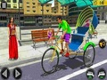Spel Cykel Tuk Tuk Auto Rickshaw Ny körning  på nätet