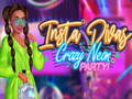 Spel Insta divas galna neonfest på nätet