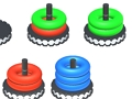 Spel Stack Match: Color Hoop Game  på nätet