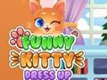Spel Rolig Kitty Dress Up  på nätet