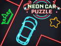 Spel Neon bil pussel  på nätet