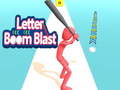 Spel Bokstaven Boom Blast  på nätet