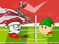 Spel Santa vinter huvud fotboll  på nätet