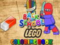 Spel Tillbaka till skolan Lego Målarbok  på nätet
