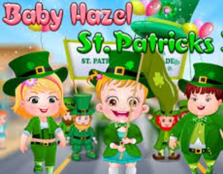 Spel Baby Hazel St. Patricks Day  på nätet