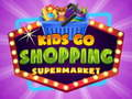 Spel Barn shoppar stormarknad på nätet