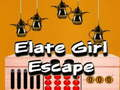 Spel Elate flicka fly på nätet