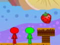 Spel Stickman Bros i Fruit Island 2  på nätet