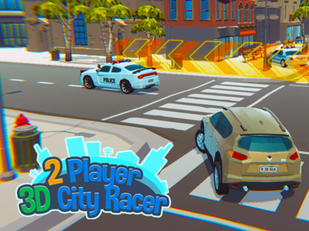 Spel 2-spelare 3D City Racer  på nätet