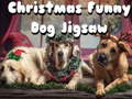Spel Jul rolig hund pussel  på nätet