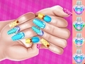 Spel Elsa Princess Theme Nail Art DIY på nätet