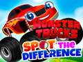 Spel Monstertruckar upptäcker skillnaden  på nätet