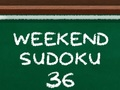Spel Helgens Sudoku 36  på nätet