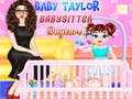Spel Baby taylor barnvakt daghem på nätet