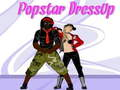 Spel Popstar klä upp på nätet