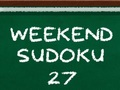 Spel Helgens Sudoku 27  på nätet