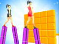 Spel Klackar Run Race - Stack Rider på nätet