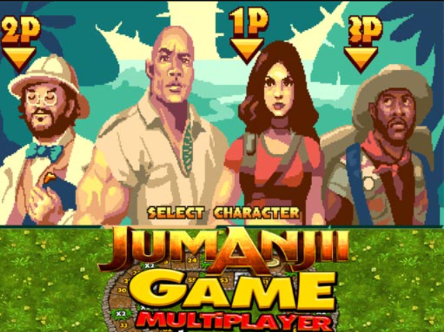 Spel Jumanji Game Multiplayer på nätet