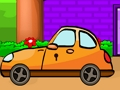 Spel Orange bil fly på nätet