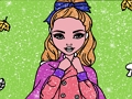 Spel Mode målarbok glitter  på nätet