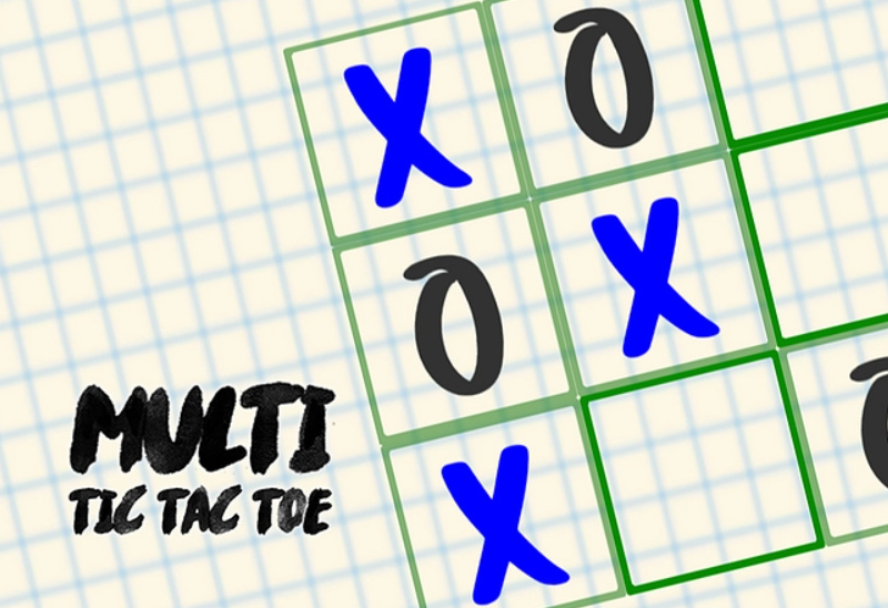 Spel Multi tic tac tå på nätet