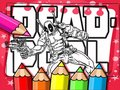 Spel Deadpool målarbok  på nätet