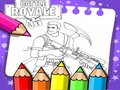 Spel Fortnite målarbok  på nätet