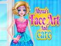 Spel Alyssa's Face Art and care  på nätet
