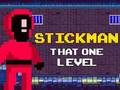 Spel Stickman den en nivå på nätet