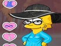 Spel Lisa Simpson klädsel på nätet