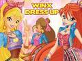 Spel Winx Club: klä upp på nätet