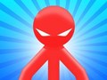Spel Red Stickman vs Monster School på nätet