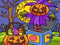 Spel Rivna bilder Jigsaw Halloween på nätet