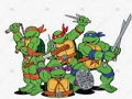 Spel Målarbok för Ninja Turtle  på nätet