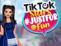 Spel TikTok-stjärnor #justforfun  på nätet