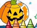 Spel Halloween målarspel  på nätet
