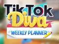 Spel Tiktok Diva Weekly Planner på nätet