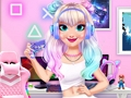 Spel Kul #GamerGirl-inställning  på nätet