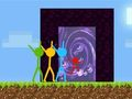 Spel Stickman Parkour Skyland på nätet